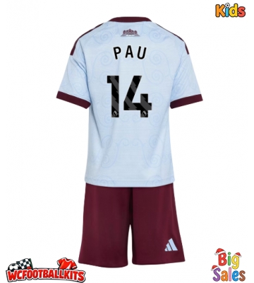 Aston Villa Pau Torres #14 Replica Third Stadium Kit for Kids 2026-27 Short Sleeve (+ pants)
